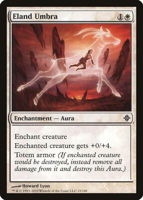 Eland Umbra card from Rise of the Eldrazi
