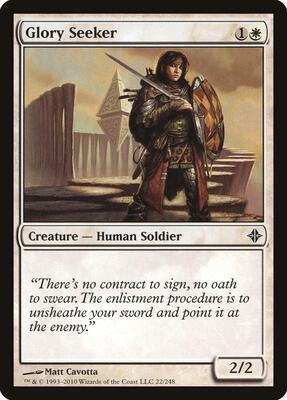 Glory Seeker card from Rise of the Eldrazi