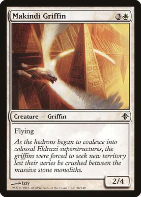 Makindi Griffin card from Rise of the Eldrazi