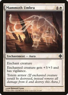 Mammoth Umbra card from Rise of the Eldrazi
