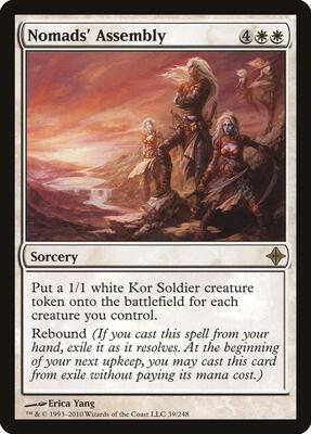 Nomads' Assembly card from Rise of the Eldrazi