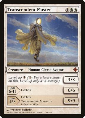Transcendent Master card from Rise of the Eldrazi