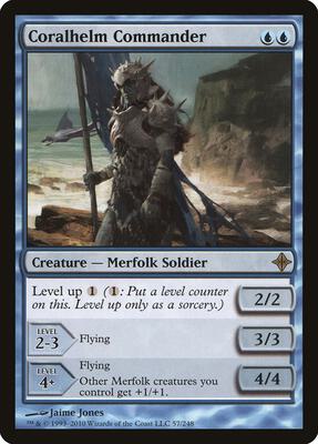 Coralhelm Commander card from Rise of the Eldrazi