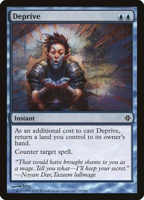 Deprive card from Rise of the Eldrazi