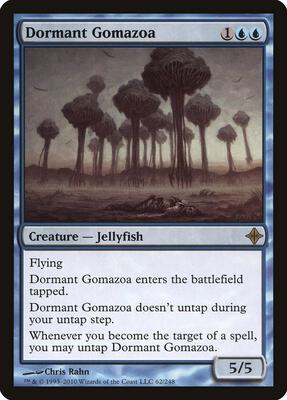 Dormant Gomazoa card from Rise of the Eldrazi