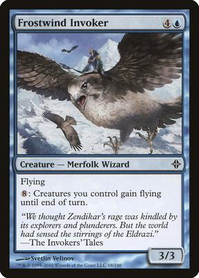 Frostwind Invoker card from Rise of the Eldrazi