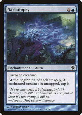 Narcolepsy card from Rise of the Eldrazi