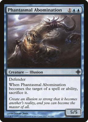 Phantasmal Abomination card from Rise of the Eldrazi