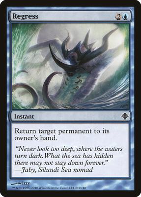 Regress card from Rise of the Eldrazi