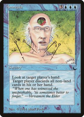 Amnesia card from The Dark