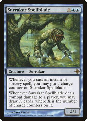 Surrakar Spellblade card from Rise of the Eldrazi