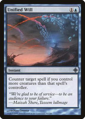 Unified Will card from Rise of the Eldrazi