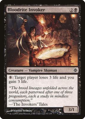 Bloodrite Invoker card from Rise of the Eldrazi