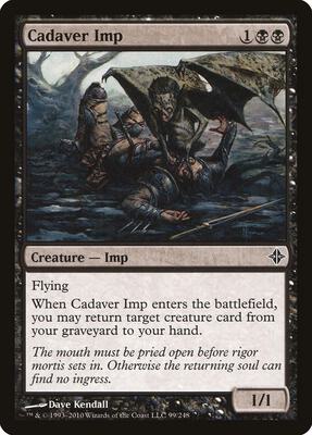 Cadaver Imp card from Rise of the Eldrazi