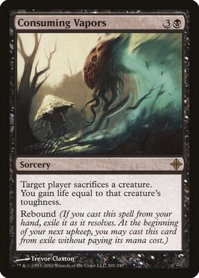 Consuming Vapors card from Rise of the Eldrazi