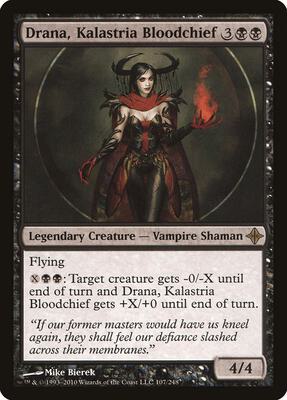Drana, Kalastria Bloodchief card from Rise of the Eldrazi