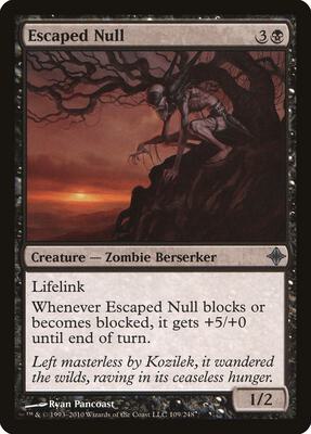 Escaped Null card from Rise of the Eldrazi