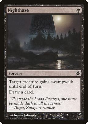 Nighthaze card from Rise of the Eldrazi