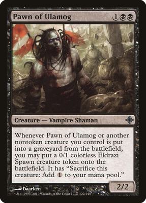 Pawn of Ulamog card from Rise of the Eldrazi