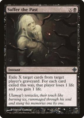 Suffer the Past card from Rise of the Eldrazi