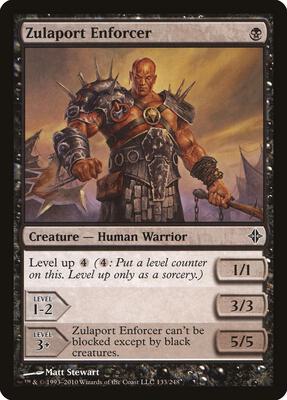 Zulaport Enforcer card from Rise of the Eldrazi
