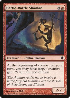 Battle-Rattle Shaman card from Rise of the Eldrazi