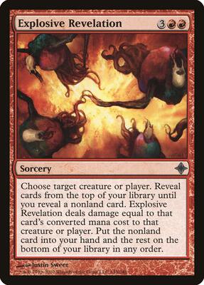 Explosive Revelation card from Rise of the Eldrazi