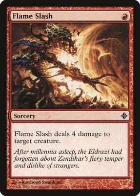 Flame Slash card from Rise of the Eldrazi