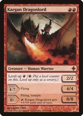 Kargan Dragonlord card from Rise of the Eldrazi
