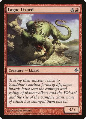Lagac Lizard card from Rise of the Eldrazi