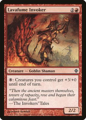 Lavafume Invoker card from Rise of the Eldrazi