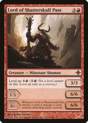 Lord of Shatterskull Pass card from Rise of the Eldrazi