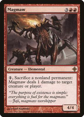 Magmaw card from Rise of the Eldrazi