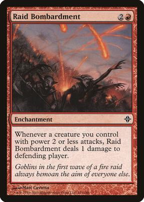 Raid Bombardment card from Rise of the Eldrazi