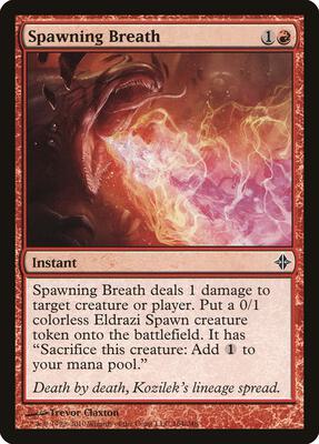 Spawning Breath card from Rise of the Eldrazi