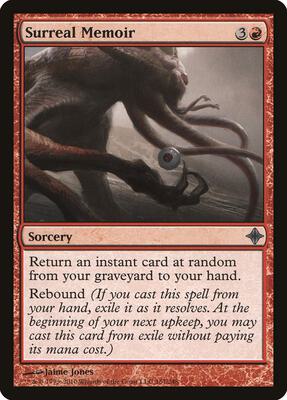 Surreal Memoir card from Rise of the Eldrazi