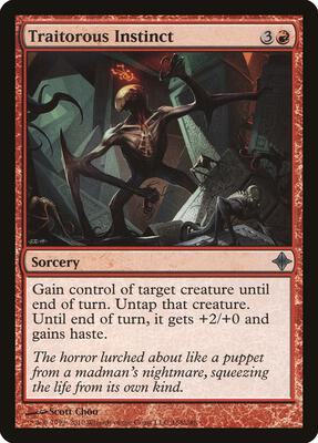 Traitorous Instinct card from Rise of the Eldrazi