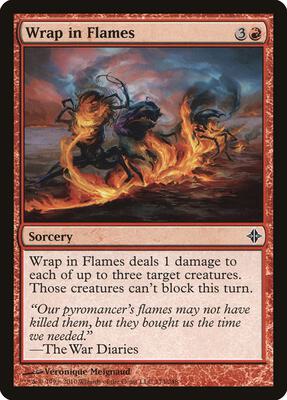 Wrap in Flames card from Rise of the Eldrazi