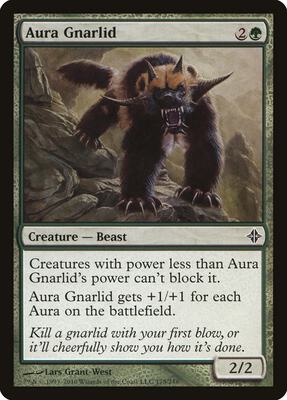 Aura Gnarlid card from Rise of the Eldrazi