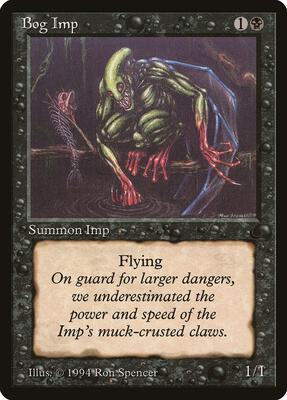 Bog Imp card from The Dark