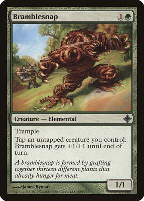 Bramblesnap card from Rise of the Eldrazi