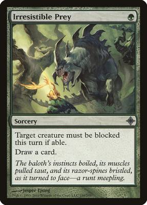 Irresistible Prey card from Rise of the Eldrazi