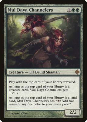 Mul Daya Channelers card from Rise of the Eldrazi