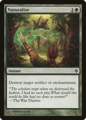 Naturalize card from Rise of the Eldrazi