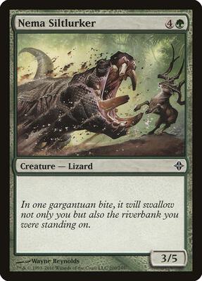 Nema Siltlurker card from Rise of the Eldrazi