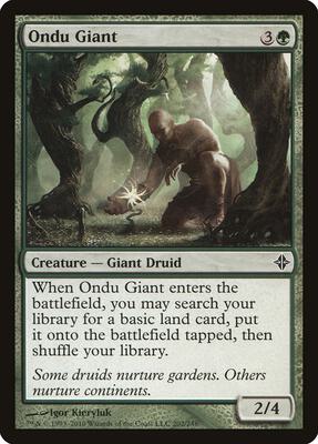 Ondu Giant card from Rise of the Eldrazi