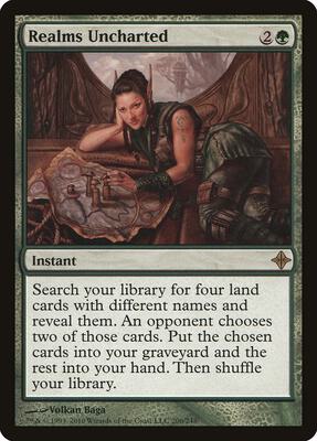 Realms Uncharted card from Rise of the Eldrazi