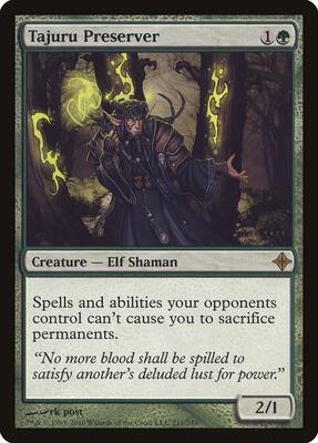 Tajuru Preserver card from Rise of the Eldrazi