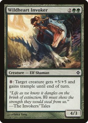 Wildheart Invoker card from Rise of the Eldrazi
