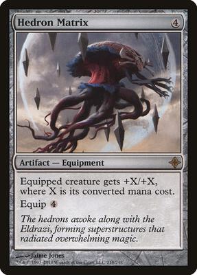 Hedron Matrix card from Rise of the Eldrazi